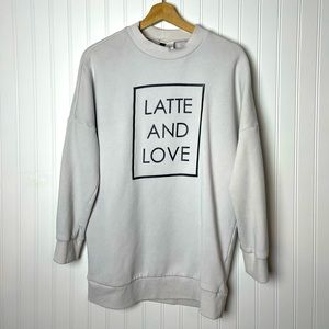 Latte and Love Crewneck